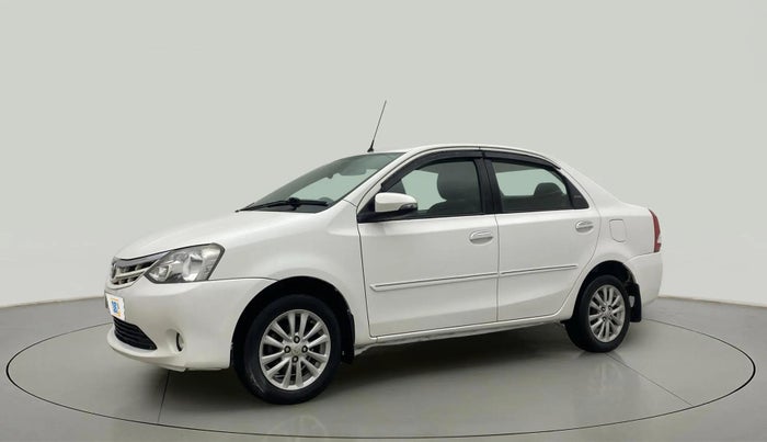 2013 Toyota Etios V, Petrol, Manual, 70,168 km, Left Front Diagonal