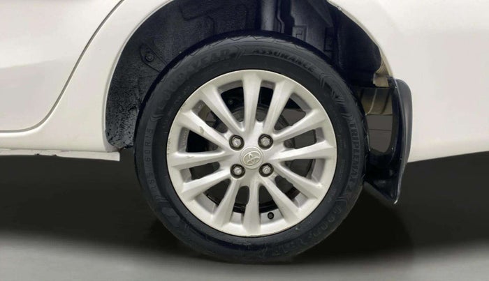 2013 Toyota Etios V, Petrol, Manual, 70,168 km, Left Rear Wheel