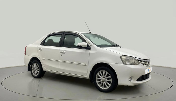 2013 Toyota Etios V, Petrol, Manual, 70,168 km, Right Front Diagonal