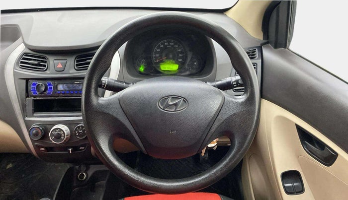 2013 Hyundai Eon ERA +, Petrol, Manual, 56,064 km, Steering Wheel Close Up