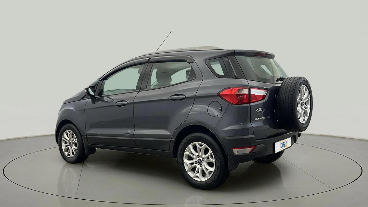 2016 Ford Ecosport TITANIUM 1.5L PETROL AT, Petrol, Automatic, 59,885 km, Left Back Diagonal