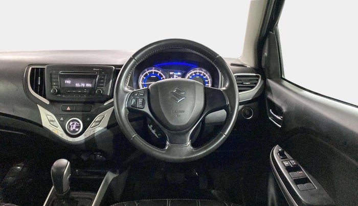 2018 Maruti Baleno ZETA CVT PETROL 1.2, Petrol, Automatic, 80,073 km, Steering Wheel Close Up