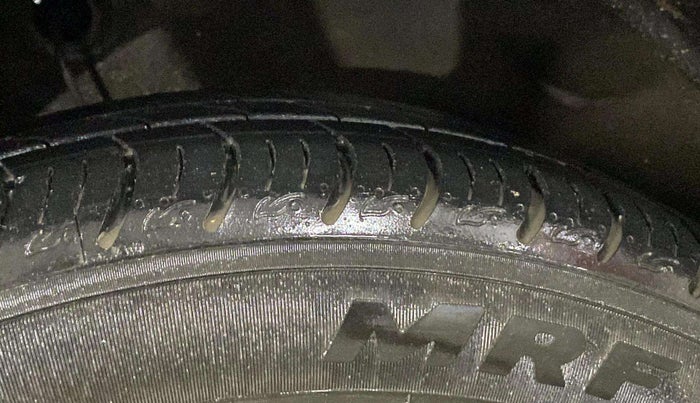 2018 Maruti Baleno ZETA CVT PETROL 1.2, Petrol, Automatic, 80,073 km, Left Front Tyre Tread