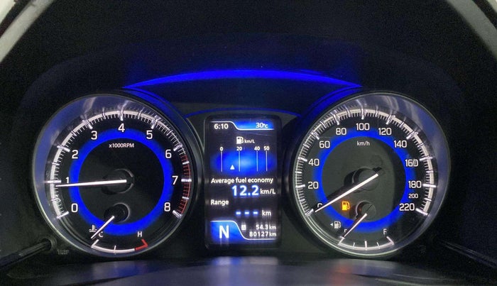 2018 Maruti Baleno ZETA CVT PETROL 1.2, Petrol, Automatic, 80,073 km, Odometer Image