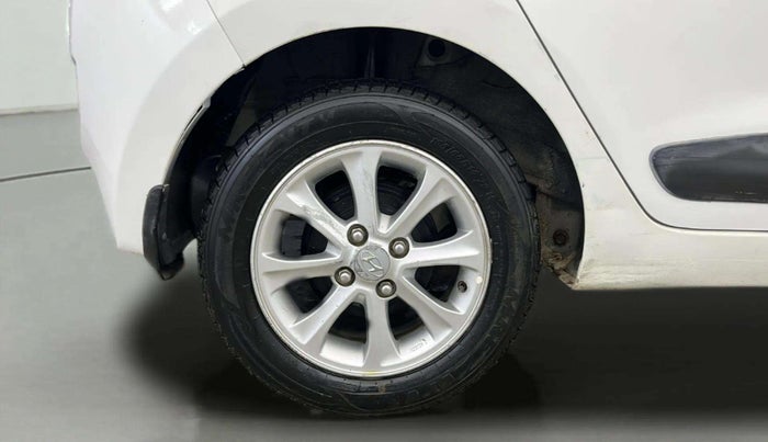 2015 Hyundai Grand i10 ASTA 1.2 KAPPA VTVT, CNG, Manual, 86,132 km, Right Rear Wheel