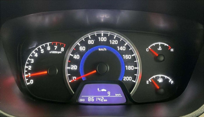 2015 Hyundai Grand i10 ASTA 1.2 KAPPA VTVT, CNG, Manual, 86,132 km, Odometer Image