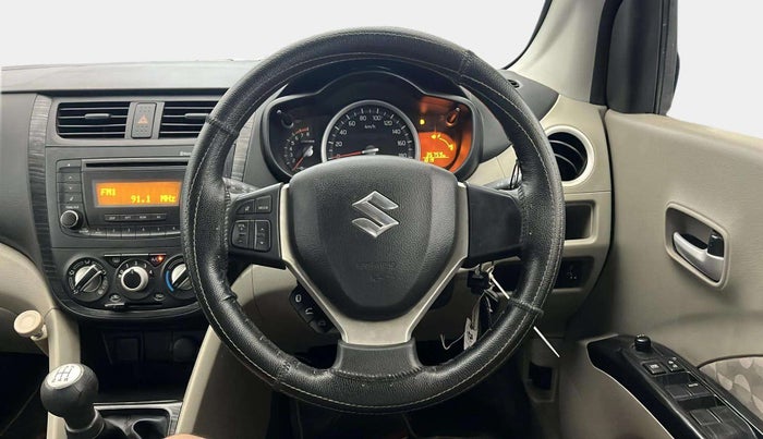 2014 Maruti Celerio ZXI, Petrol, Manual, 35,697 km, Steering Wheel Close Up