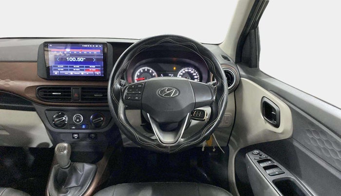 2021 Hyundai AURA S 1.2 CNG, CNG, Manual, 38,861 km, Steering Wheel Close Up