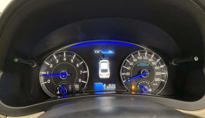 2018 Maruti Ciaz ALPHA 1.5 SHVS PETROL, Petrol, Manual, 63,662 km, Odometer Image