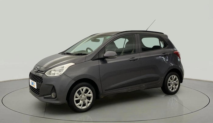 2018 Hyundai Grand i10 SPORTZ 1.2 KAPPA VTVT, Petrol, Manual, 4,182 km, Left Front Diagonal