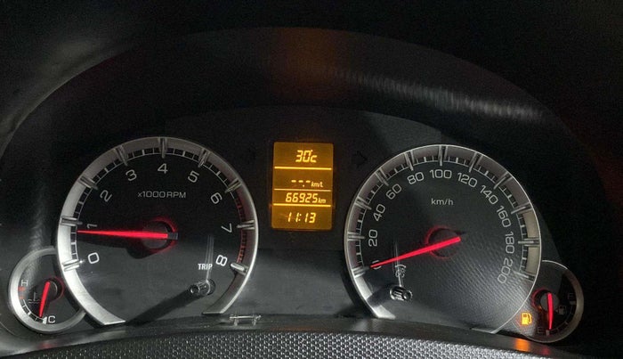 2015 Maruti Swift Dzire ZXI, Petrol, Manual, 66,895 km, Odometer Image