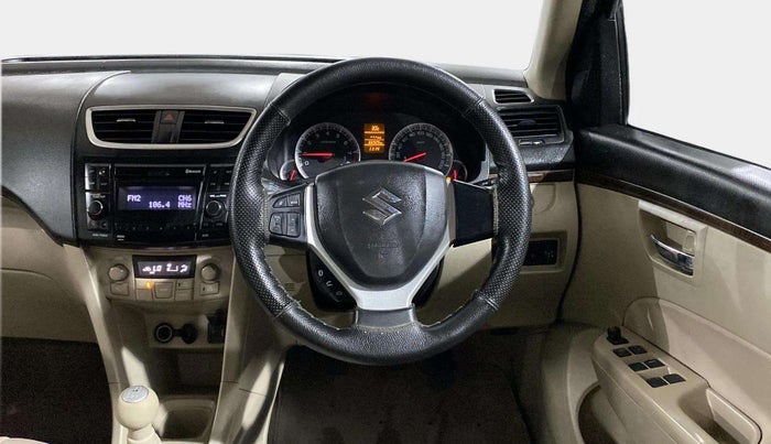 2015 Maruti Swift Dzire ZXI, Petrol, Manual, 66,895 km, Steering Wheel Close Up
