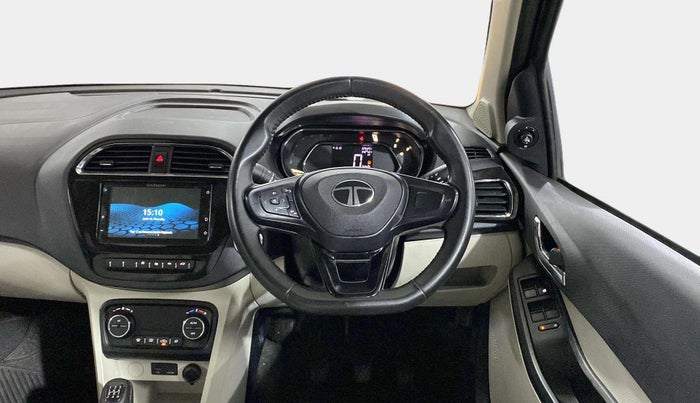2024 Tata TIGOR XZ PLUS CNG, CNG, Manual, 26,831 km, Steering Wheel Close Up