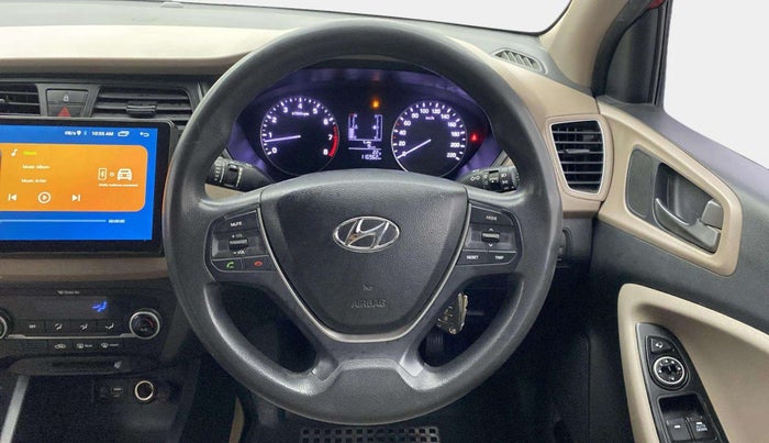 2017 Hyundai Elite i20 SPORTZ 1.2, Petrol, Manual, 1,16,918 km, Steering Wheel Close Up