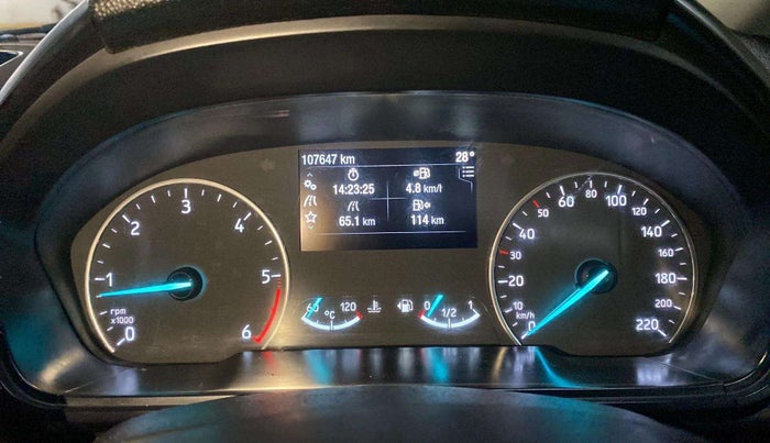 2019 Ford Ecosport TITANIUM + 1.5L DIESEL, Diesel, Manual, 1,07,615 km, Odometer Image