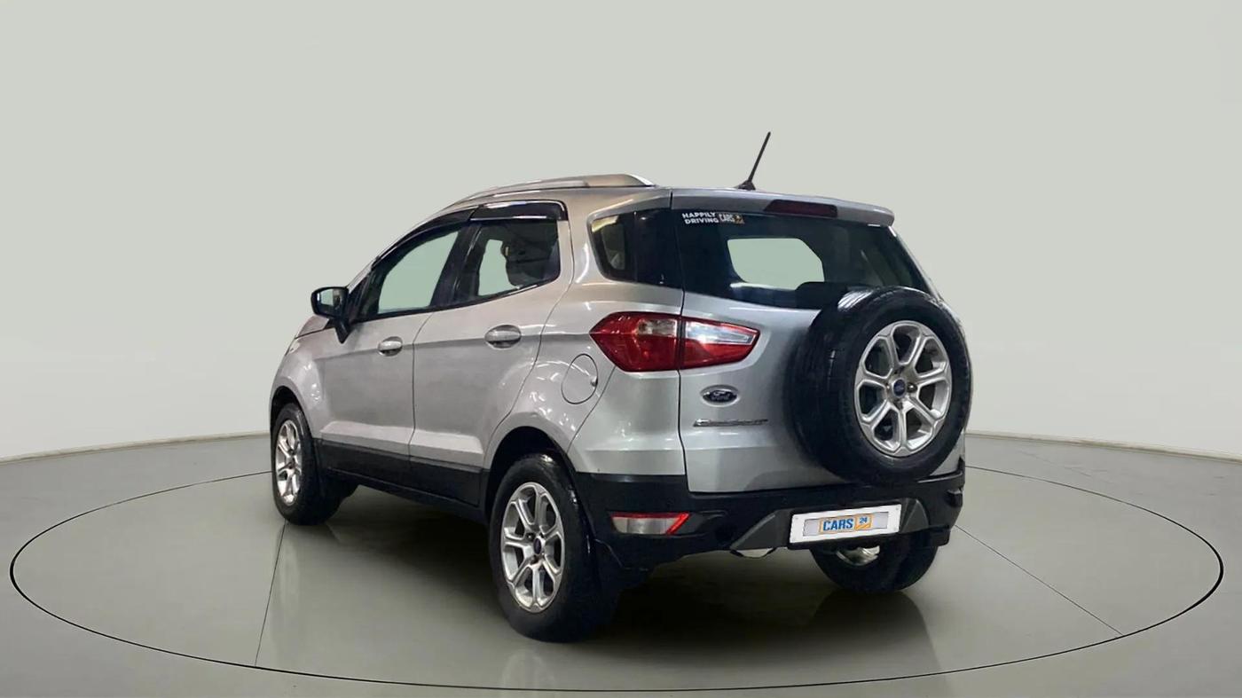 2019 Ford Ecosport TITANIUM + 1.5L DIESEL, Diesel, Manual, 1,07,615 km, Left Back Diagonal