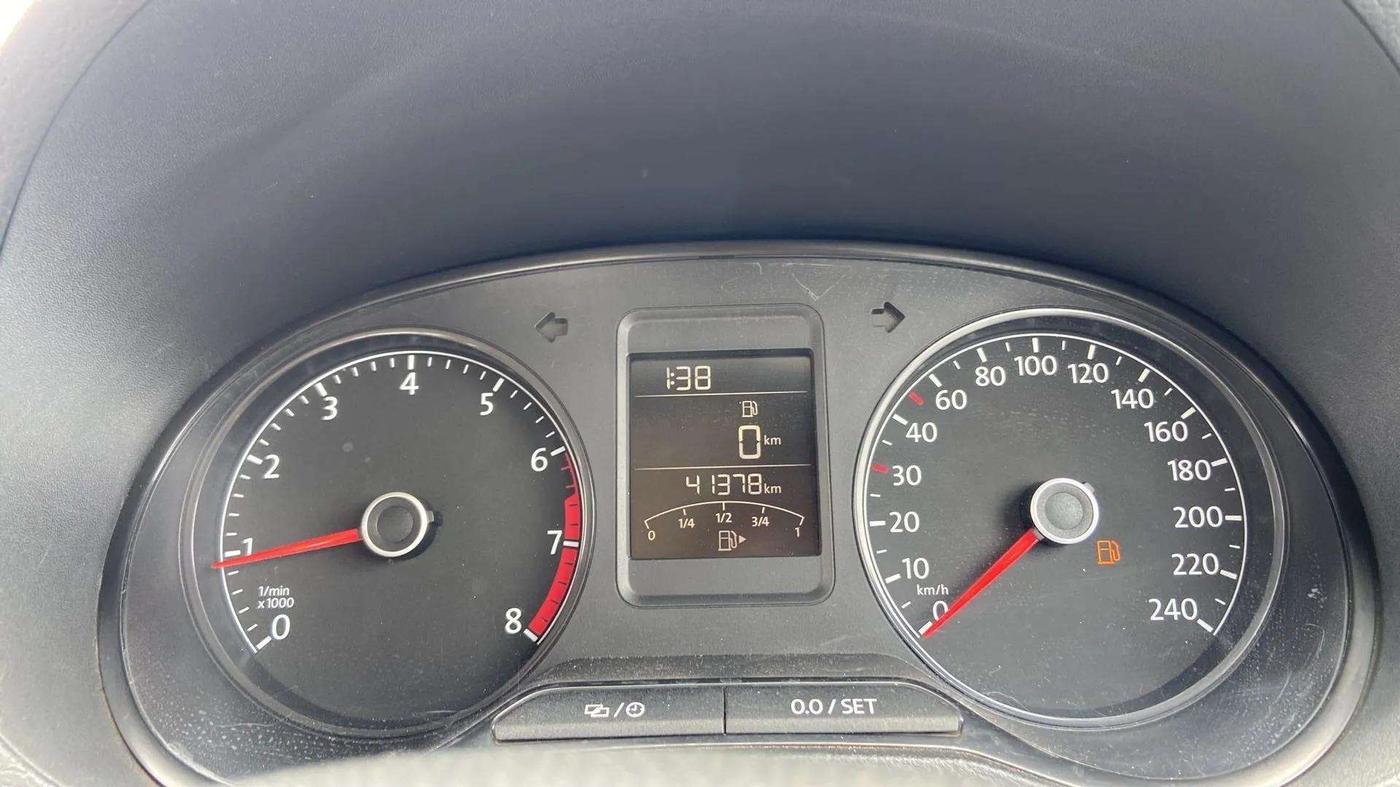 2017 Volkswagen Ameo COMFORTLINE 1.2L, Petrol, Manual, 41,367 km, Odometer Image
