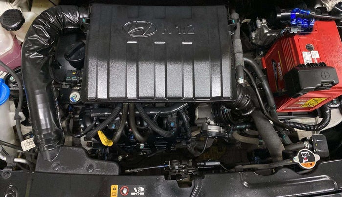 2024 Hyundai AURA SX 1.2 CNG, CNG, Manual, 44,971 km, Engine View