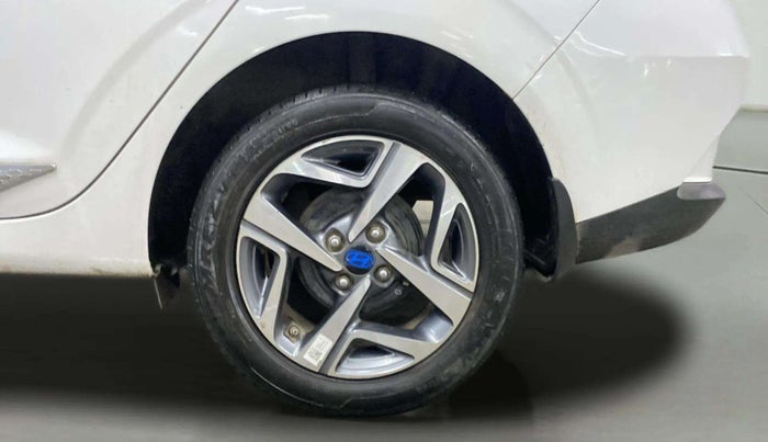 2024 Hyundai AURA SX 1.2 CNG, CNG, Manual, 44,971 km, Left Rear Wheel