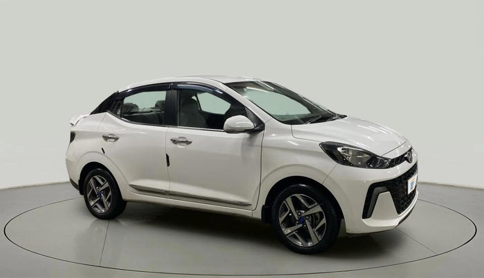 2024 Hyundai AURA SX 1.2 CNG, CNG, Manual, 44,971 km, Right Front Diagonal