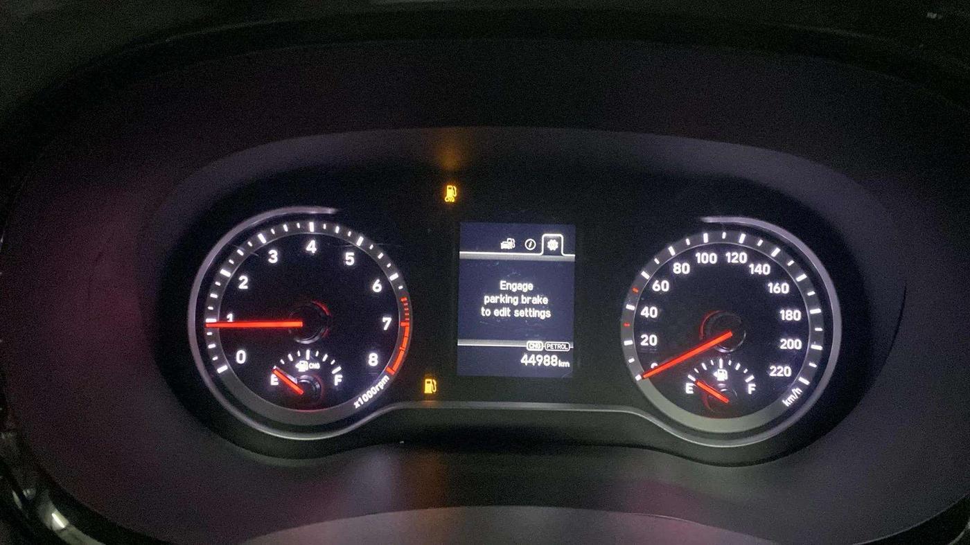 2024 Hyundai AURA SX 1.2 CNG, CNG, Manual, 44,971 km, Odometer Image