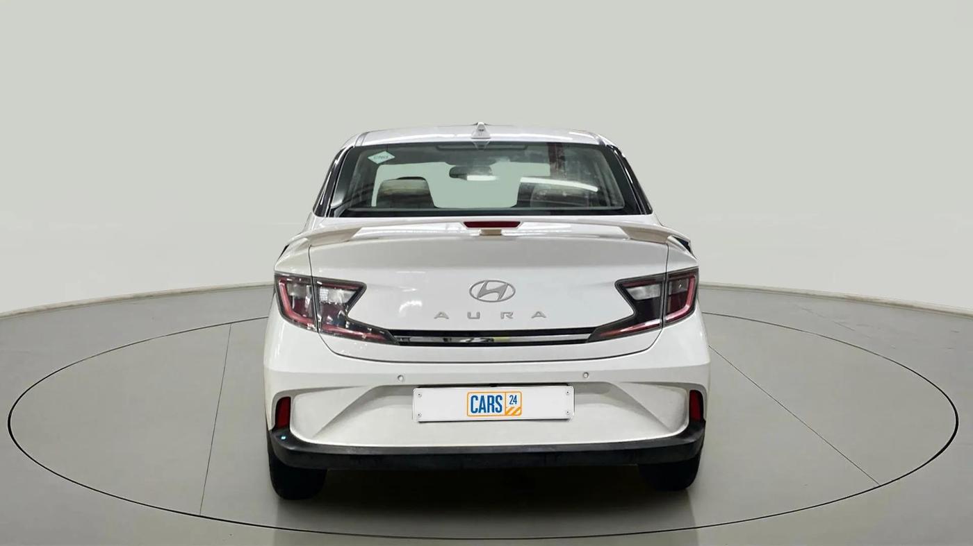 2024 Hyundai AURA SX 1.2 CNG, CNG, Manual, 44,971 km, Back/Rear