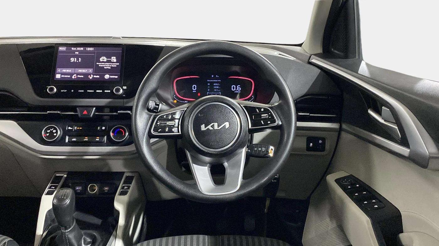 2022 KIA CARENS PRESTIGE 1.5 PETROL 7 STR, Petrol, Manual, 39,563 km, Steering Wheel Close Up
