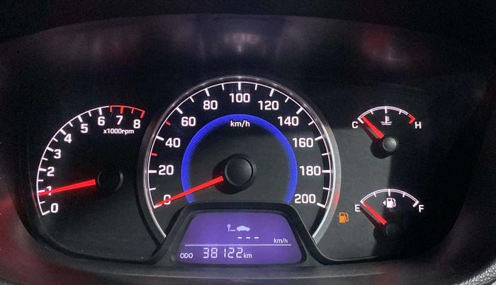 2016 Hyundai Grand i10 ASTA 1.2 KAPPA VTVT, Petrol, Manual, 38,112 km, Odometer Image