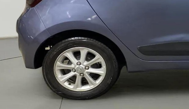 2016 Hyundai Grand i10 ASTA 1.2 KAPPA VTVT, Petrol, Manual, 38,112 km, Right Rear Wheel