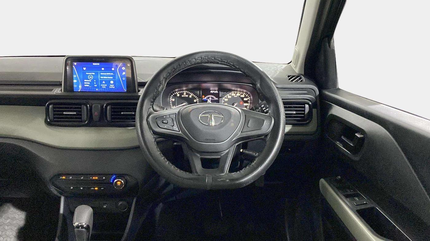 2023 Tata PUNCH ADVENTURE AMT, Petrol, Automatic, 12,557 km, Steering Wheel Close Up