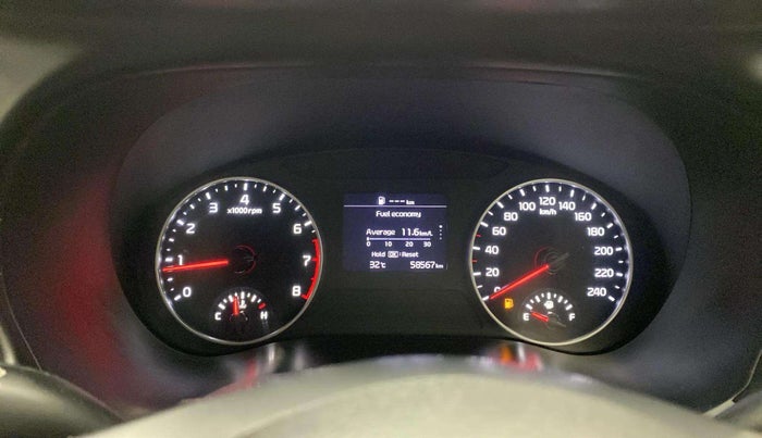 2022 KIA SELTOS HTE 1.5 PETROL, Petrol, Manual, 58,531 km, Odometer Image