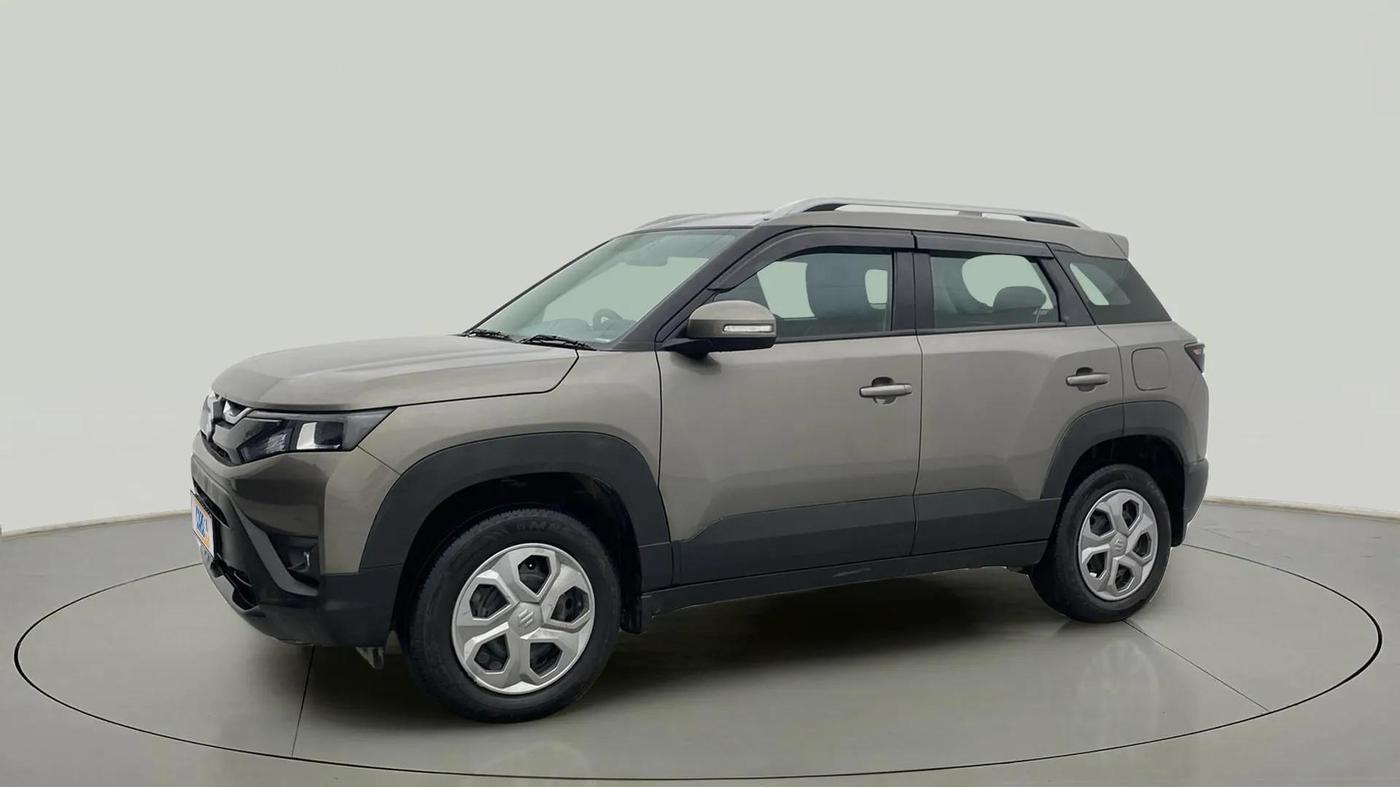 2022 Maruti BREZZA VXI SMART HYBRID, Petrol, Manual, 25,207 km, Left Front Diagonal