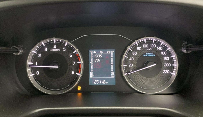 2022 Maruti BREZZA VXI SMART HYBRID, Petrol, Manual, 25,073 km, Odometer Image