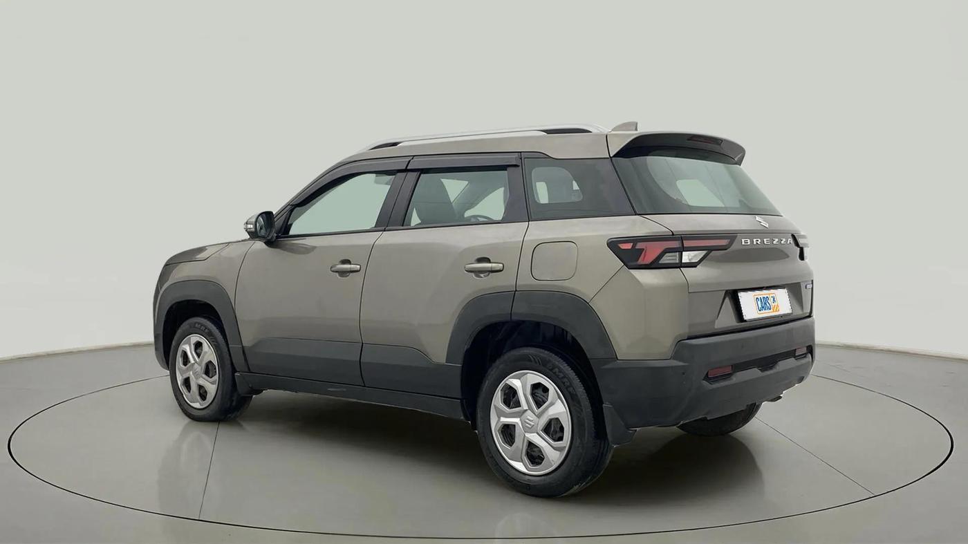 2022 Maruti BREZZA VXI SMART HYBRID, Petrol, Manual, 25,207 km, Left Back Diagonal
