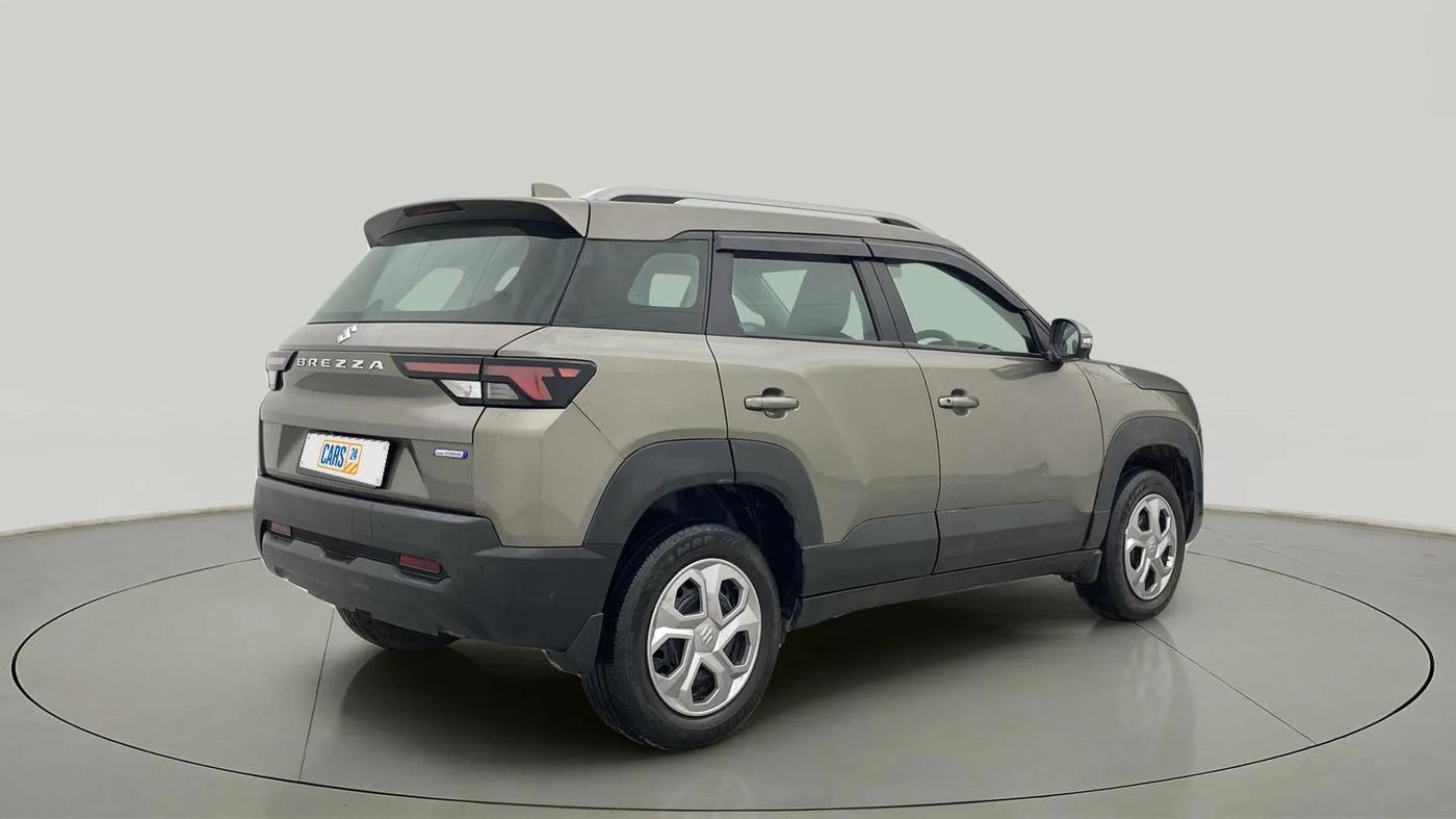 2022 Maruti BREZZA VXI SMART HYBRID, Petrol, Manual, 25,207 km, Right Back Diagonal