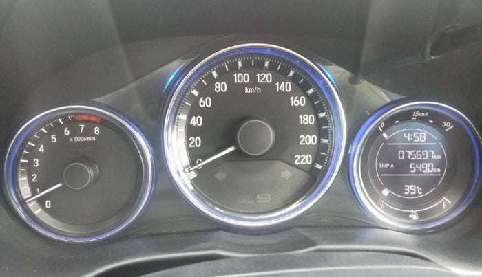 2016 Honda City 1.5L I-VTEC V MT, Petrol, Manual, 75,698 km, Odometer Image