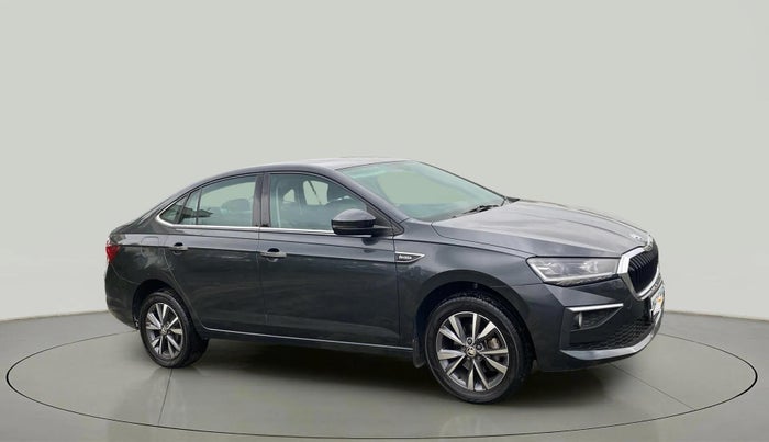 2023 Skoda SLAVIA STYLE 1.0L TSI AT, Petrol, Automatic, 30,580 km, Right Front Diagonal