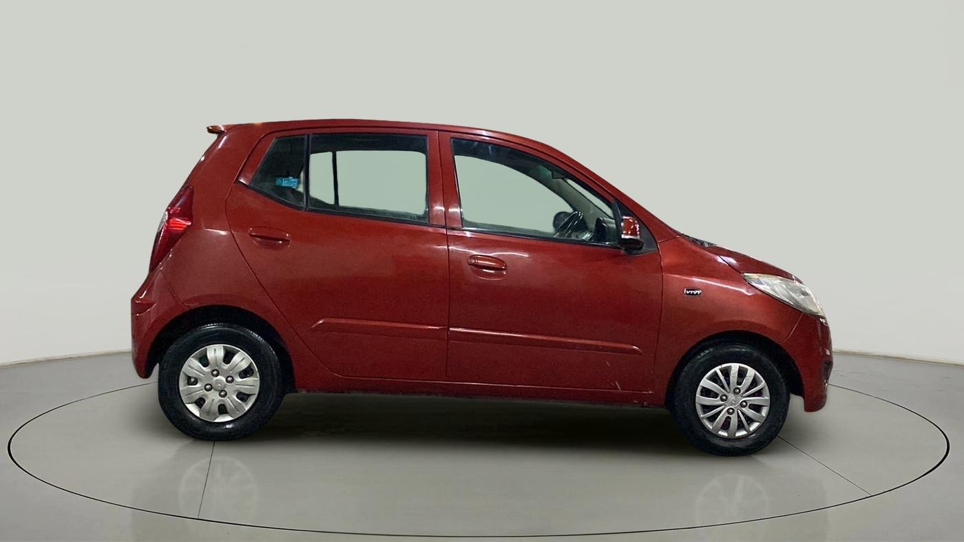 2013 Hyundai i10 SPORTZ 1.2, Petrol, Manual, 43,836 km, Right Side View