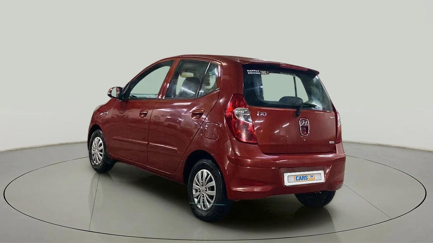 2013 Hyundai i10 SPORTZ 1.2, Petrol, Manual, 43,836 km, Left Back Diagonal