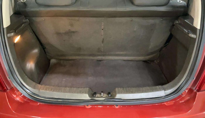 2013 Hyundai i10 SPORTZ 1.2, Petrol, Manual, 43,794 km, Boot Inside