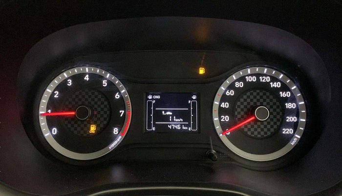 2022 Hyundai AURA S 1.2 CNG, CNG, Manual, 47,438 km, Odometer Image