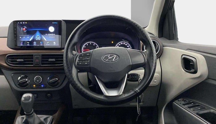 2022 Hyundai AURA S 1.2 CNG, CNG, Manual, 47,438 km, Steering Wheel Close Up