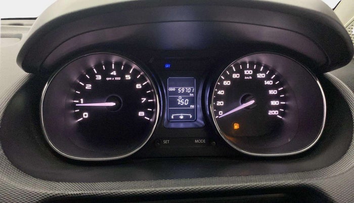 2019 Tata Tiago XZ PETROL, Petrol, Manual, 59,681 km, Odometer Image