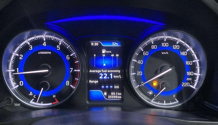 2021 Maruti Baleno ZETA PETROL 1.2, Petrol, Manual, 35,526 km, Odometer Image
