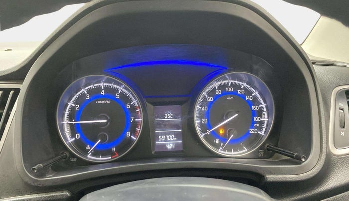 2019 Maruti Baleno DELTA PETROL 1.2, Petrol, Manual, 59,700 km, Odometer Image