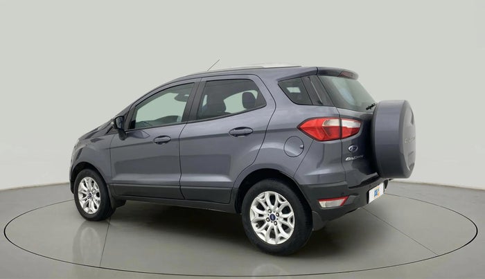 2017 Ford Ecosport TITANIUM+ 1.5L DIESEL, Diesel, Manual, 1,27,554 km, Left Back Diagonal