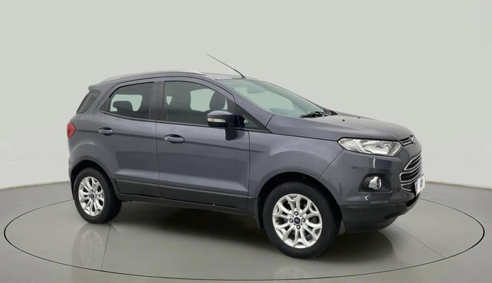 2017 Ford Ecosport TITANIUM+ 1.5L DIESEL, Diesel, Manual, 1,27,554 km, Right Front Diagonal