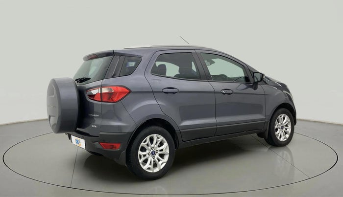 2017 Ford Ecosport TITANIUM+ 1.5L DIESEL, Diesel, Manual, 1,27,554 km, Right Back Diagonal