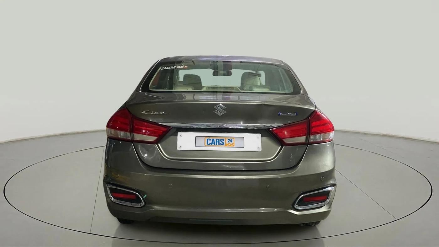 2021 Maruti Ciaz ALPHA 1.5 SHVS PETROL, Petrol, Manual, 50,644 km, Back/Rear