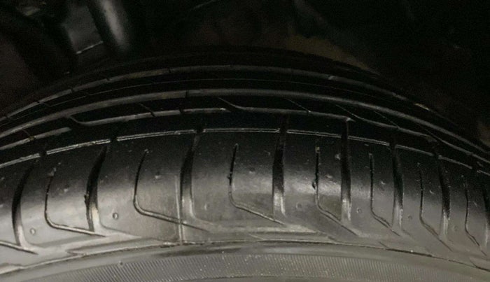 2023 Tata NEXON XZA PLUS (L) DARK EDITION, Petrol, Automatic, 9,106 km, Left Front Tyre Tread